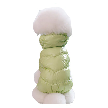 Winter Padded Dog Jacket - Windproof and Waterproof Pet Outerwear